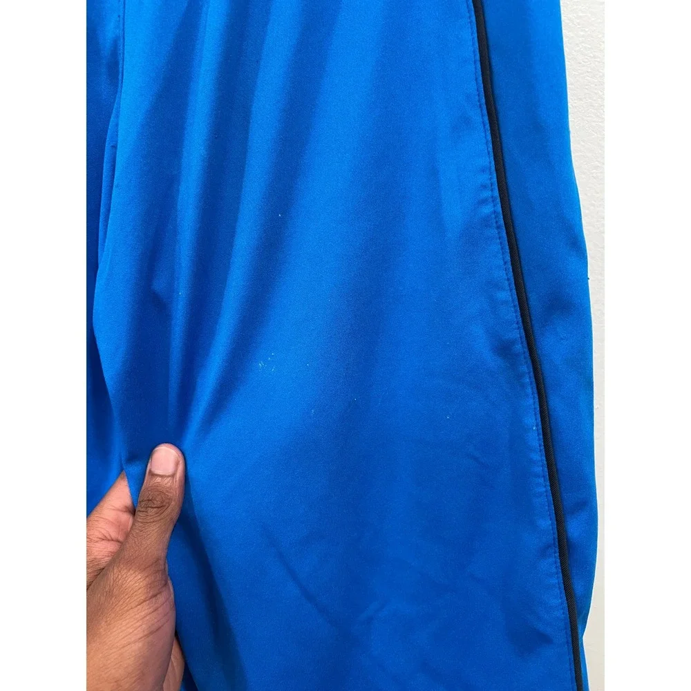 Puma Athletic Shorts Kids XL Blue Good Contrast Trim Soccer Gym Activewear